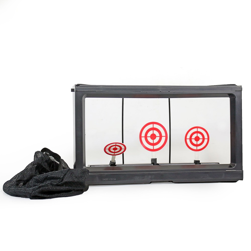 BBTac Airsoft Targets Auto Reset Shooting Practice Game BBs Trap with Net