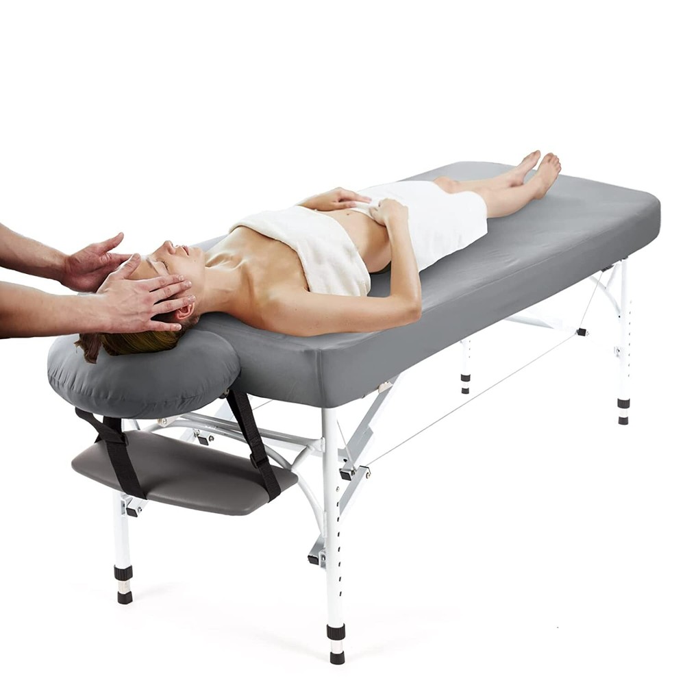 2- Piece Massage Table Cover Set Waterproof Soft Massage Table Sheets 28"×73"×7"