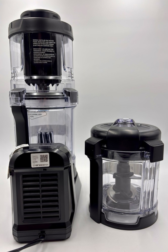 Ninja Precision Processor with Auto-Spiralizer NN310 Black Main Units