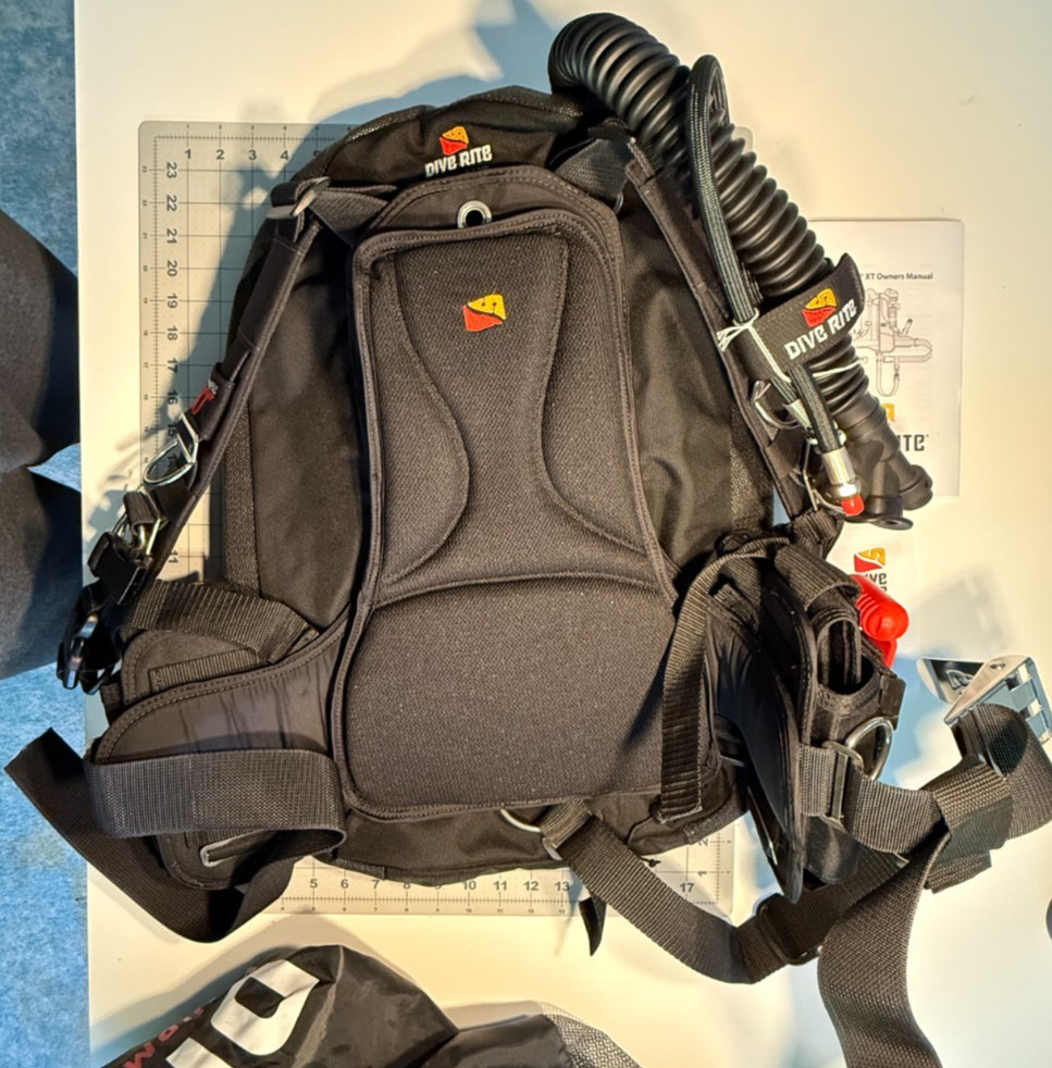 Dive Rite TransPac XT BCD - Size M - With Wing - Brand New