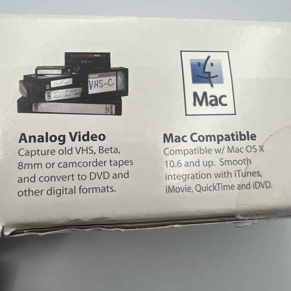 Honestech Video Conversion Suite 2.0 for PC & Mac Analog to Digital Solution