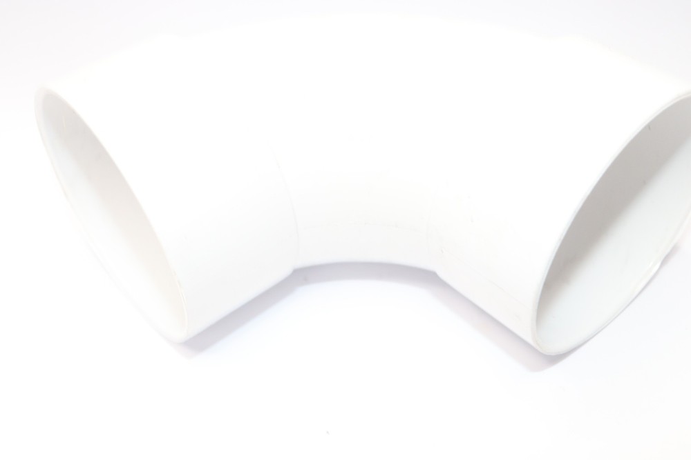 Normandy 90 Degree Elbow Plastic White V-303