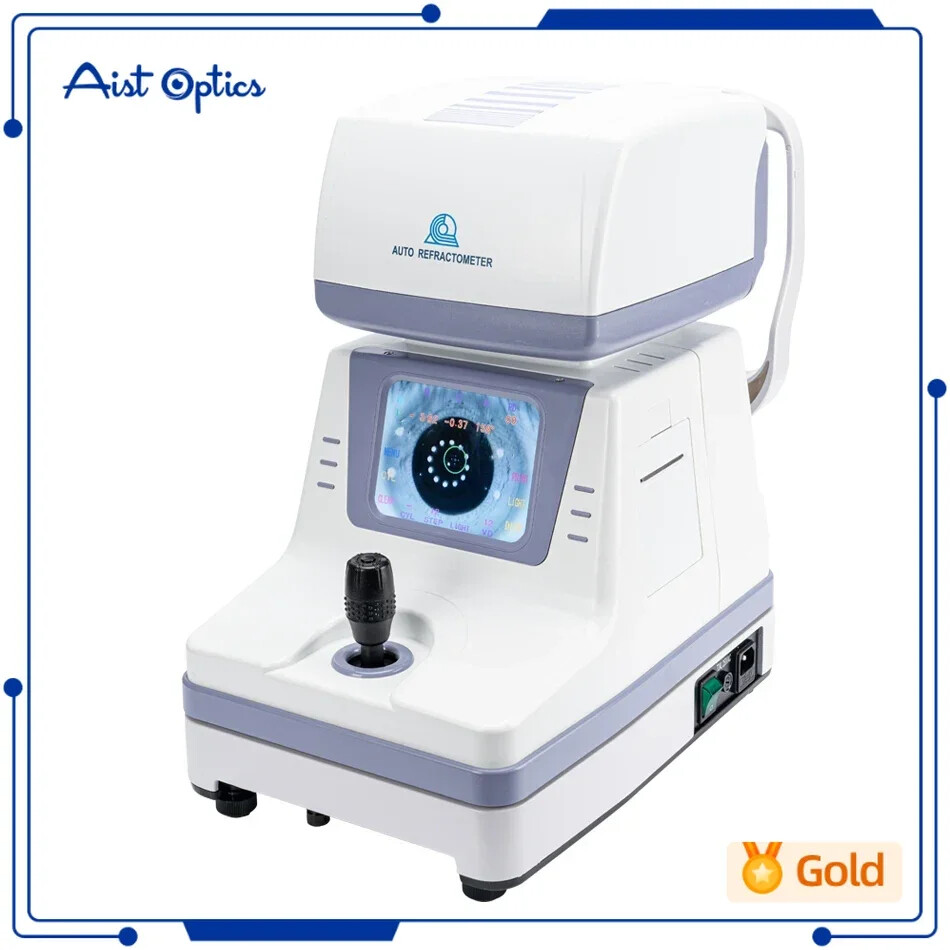 Optometric Refractometer Color Screen Ophthalmic Vision Tester Optical Refractor