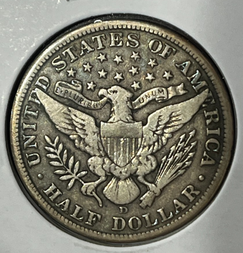 1908-D Barber Half Dollar - Better Grade -
