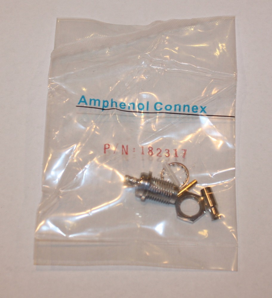 Amphenol 182317 Mini UHF Crimp Plug Jack RF Connector