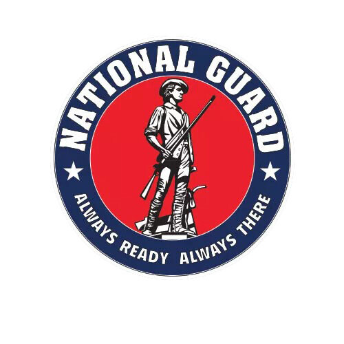 National Guard Seal Sticker Decal
