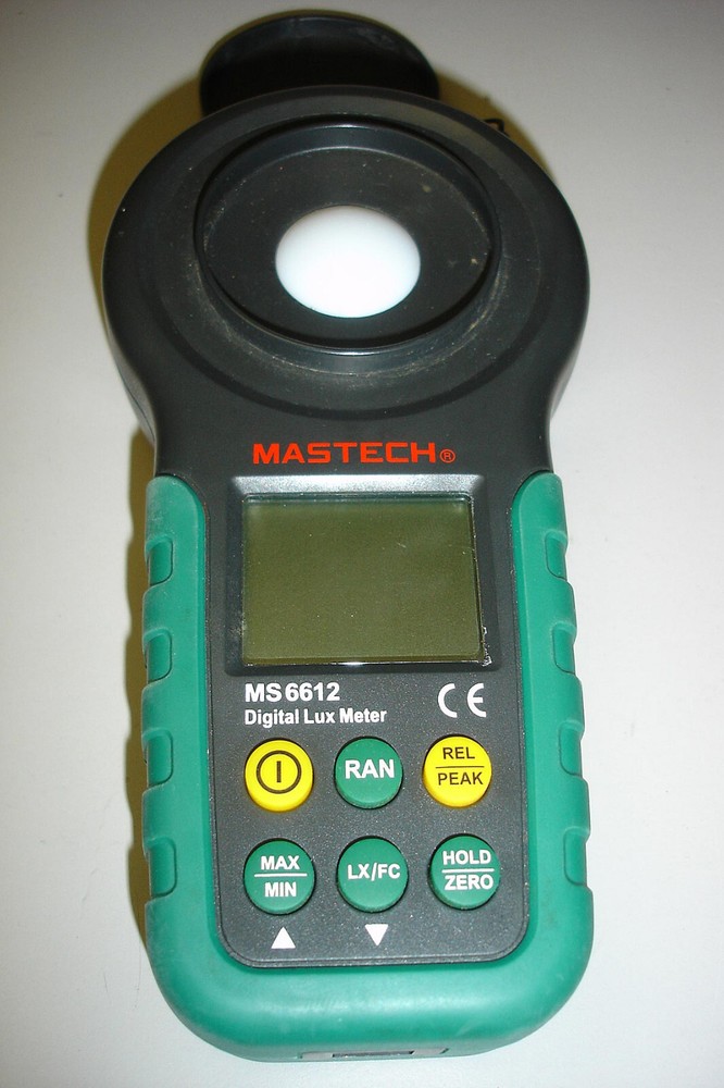 Mastech Digital Lux Meter - Model MS 6612