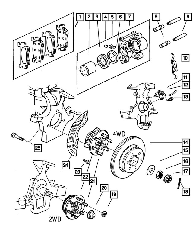 Genuine Mopar Brake Piston Boot 5003795AA