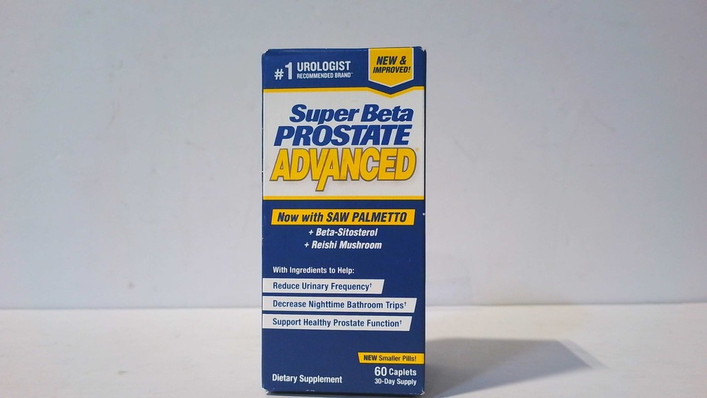 Super Beta Prostate Advanced + Saw Palmetto  60 Caplets 2028