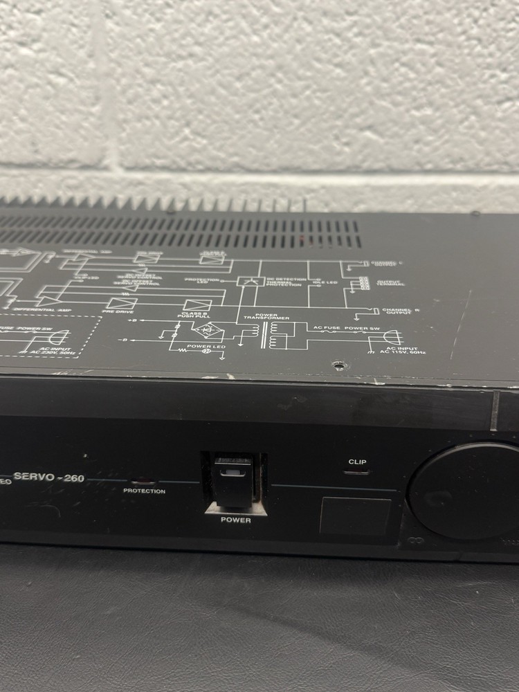 Samson Servo-260 Studio Amplifier