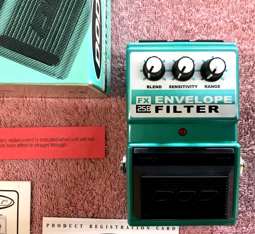 DOD FX ENVELOPE FILTER PEDAL (NEW)