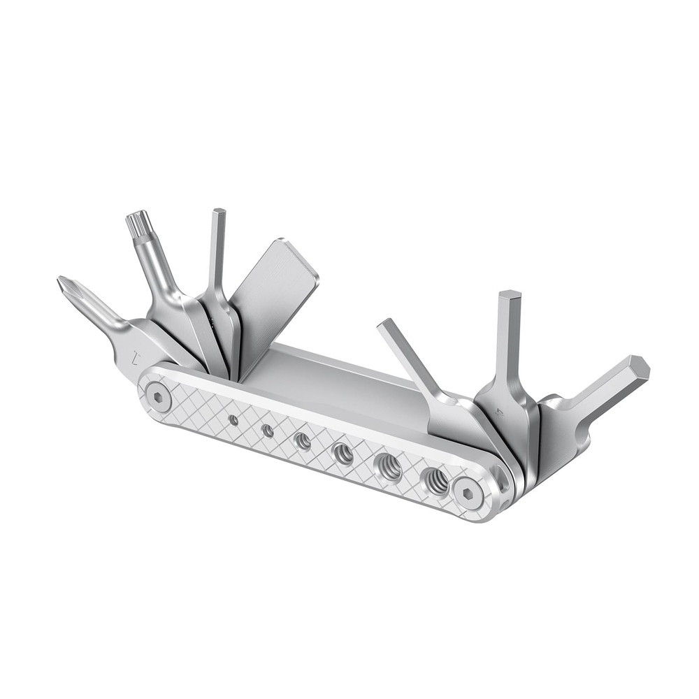 Folding Tool Set with Screwdrivers and Hex Key Wrenches, Seven Functional Too...