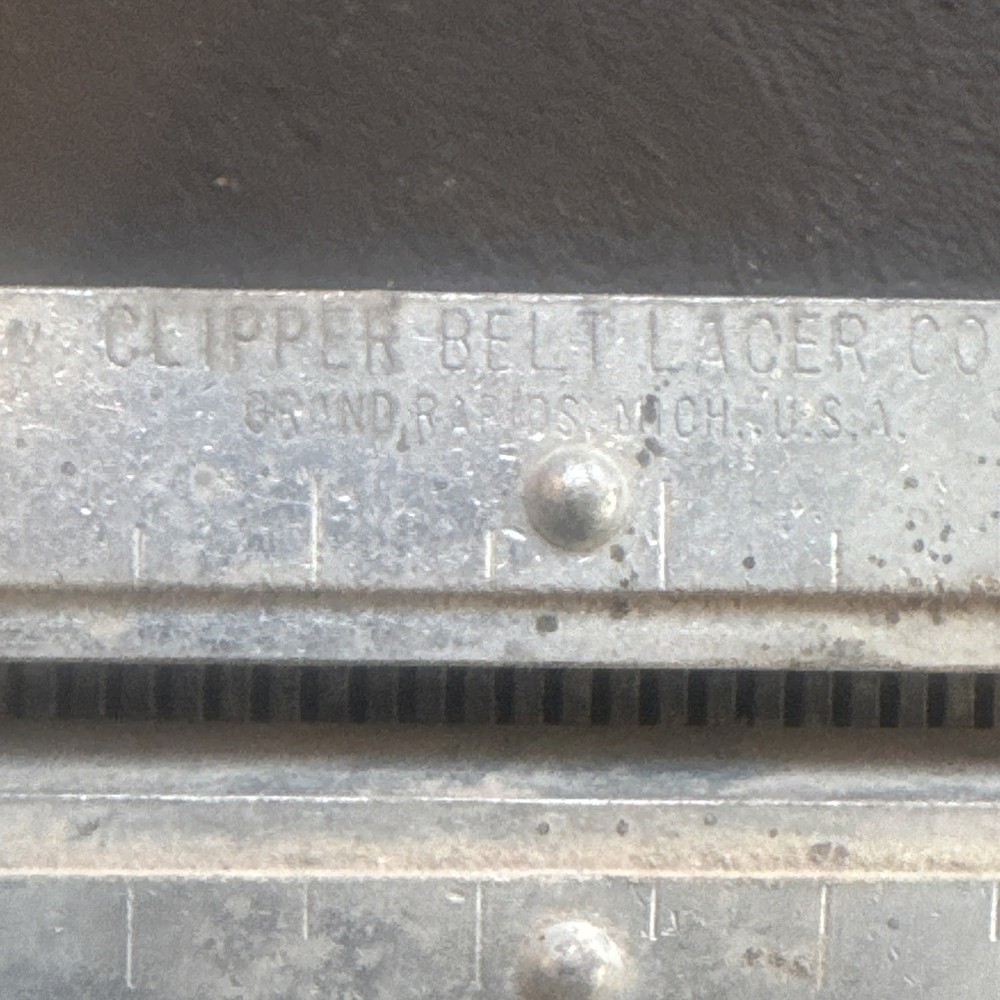 4" CLIPPER BELT LACER