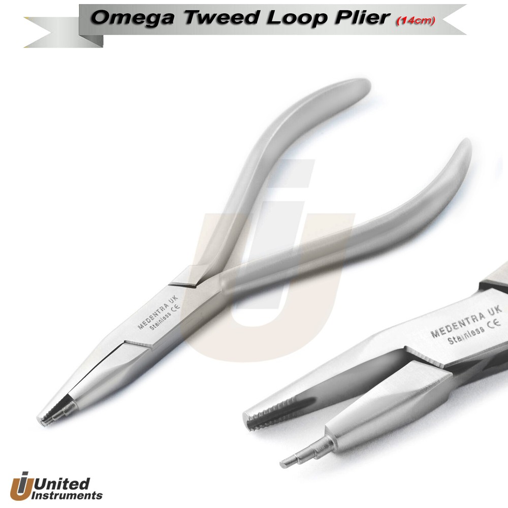 Dentist Precise Tweed Loop Forming Plier Orthodontic Omega Loop Bending Pliers
