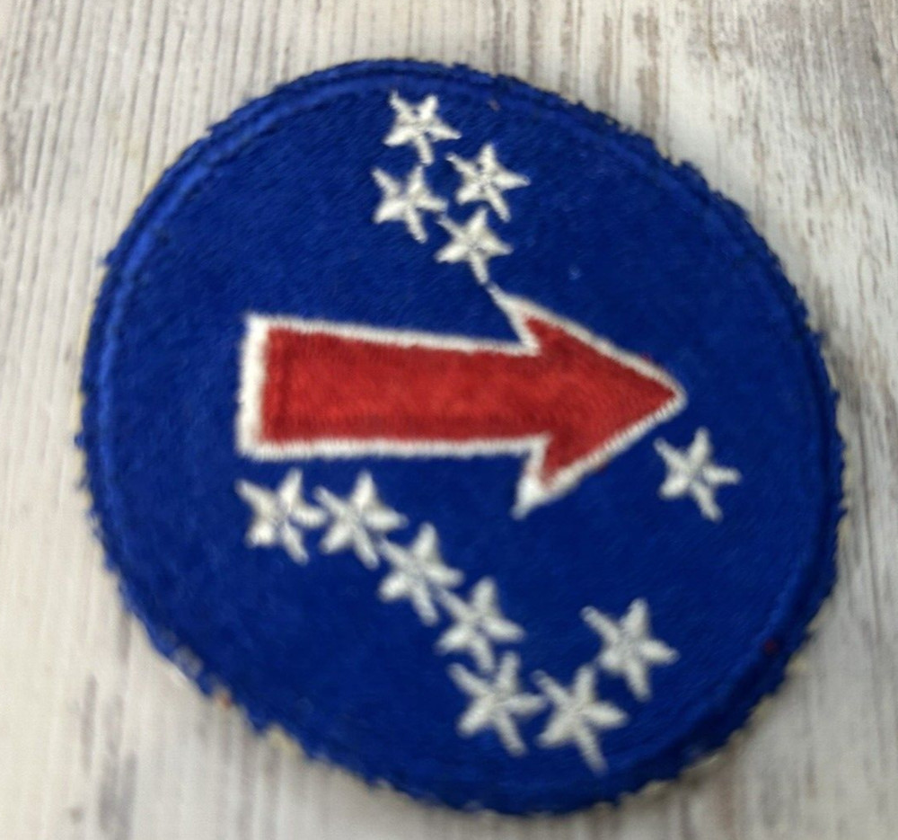 WWll ARMY EARLY WAR PACIFIC FORCES CUT EDGE PATCH