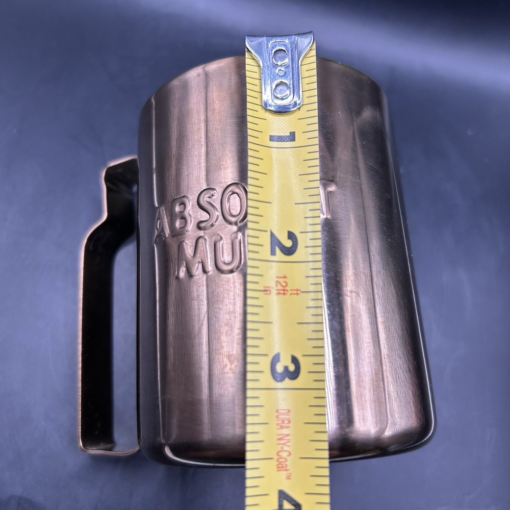 Absolut Vodka - "Absolut Mule" - Copper Clad Barware Mule Mug