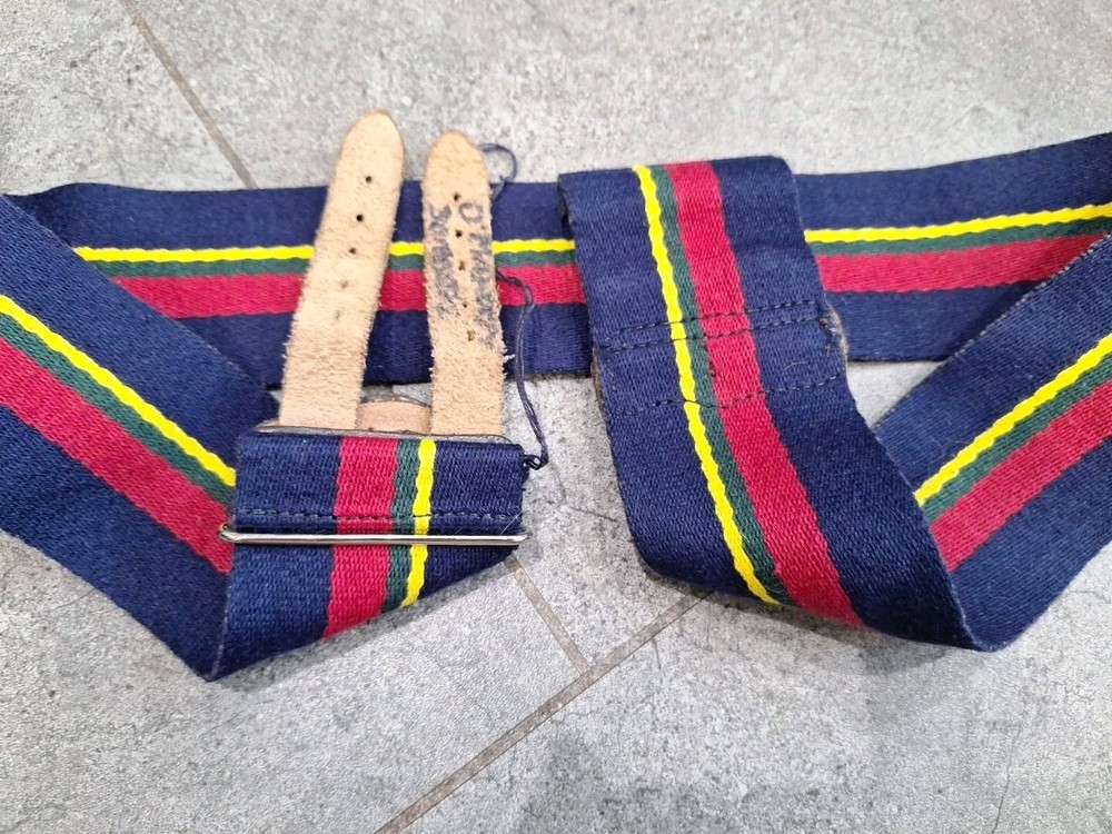 ROYAL MARINES COMMANDO STABLE BELT SIZE MEDIUM - 34 INCH WAIST