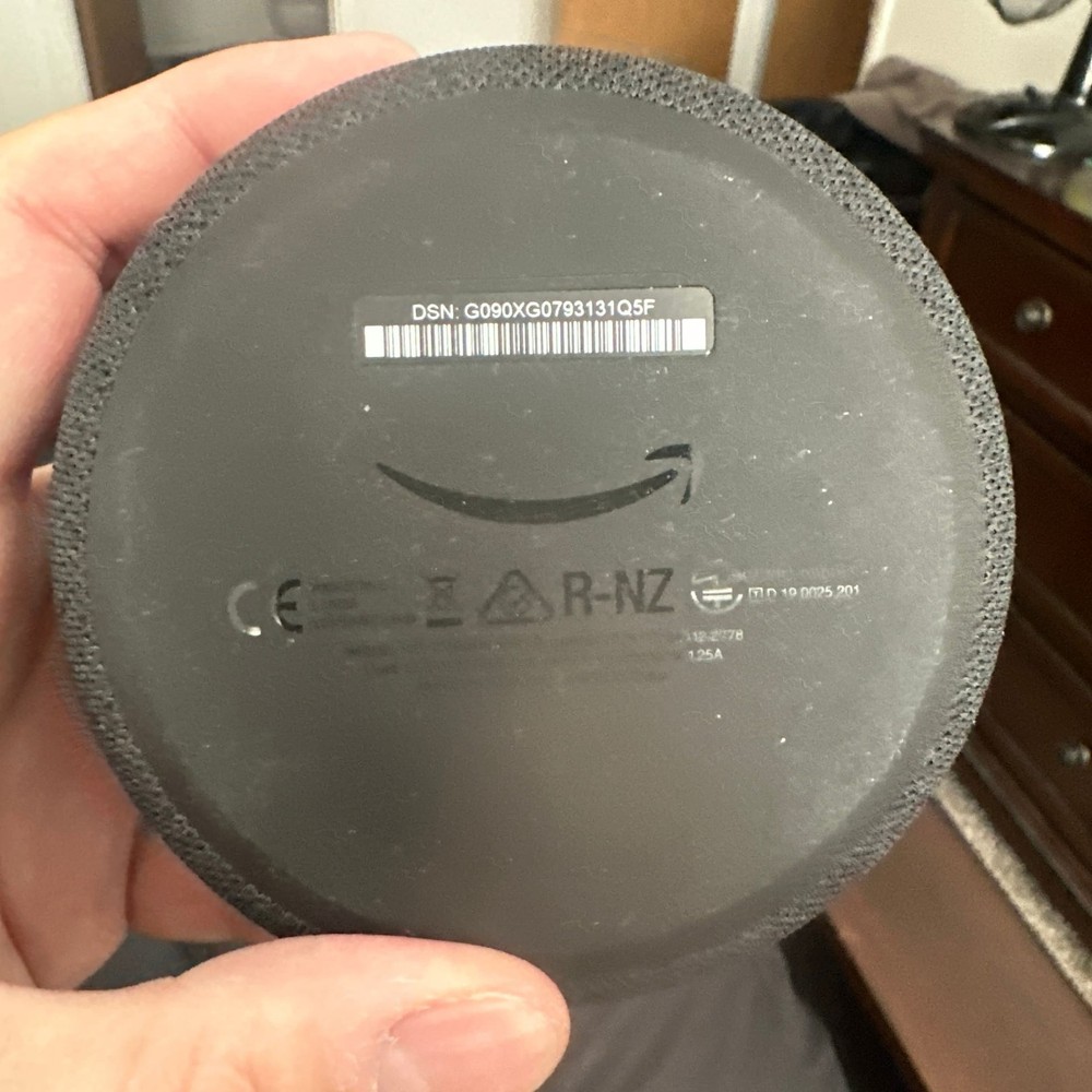 Amazon Echo Dot (3rd Generation) Smart Speaker with Alexa - Charcoal