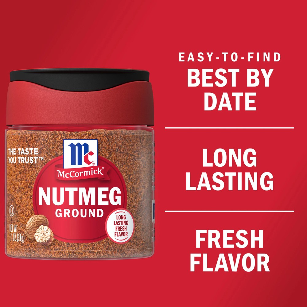 McCormick Kosher Ground Nutmeg, 1.1 oz