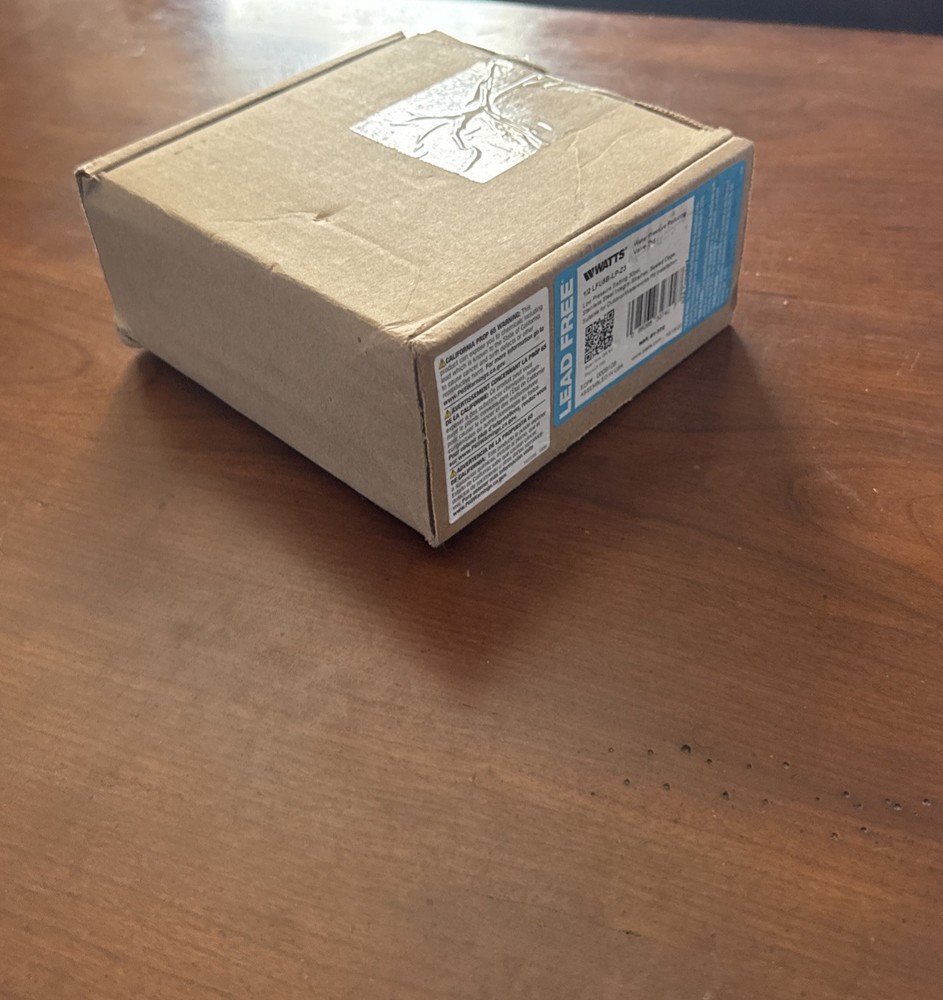 NEW Watts 1/2" Water Pressure Reducing Valve LFU5B-LP-Z3 Lead Free NIB Unused