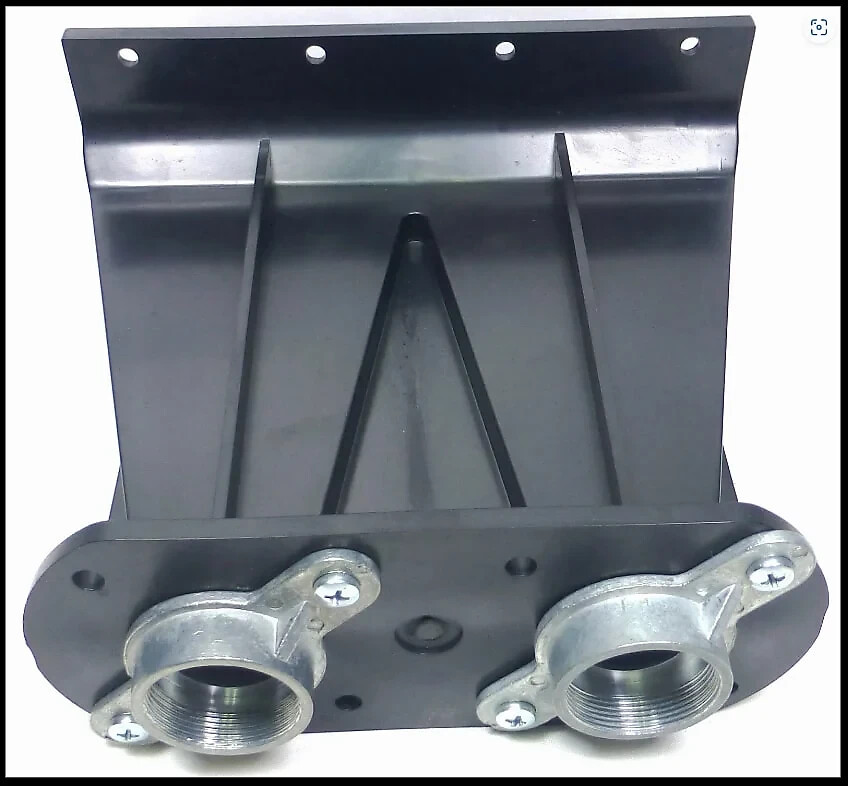 LASE 8" x 4.5" Dual 1 3/8" Screw-On Line Array Compression Horn (Auto, Pro Audio