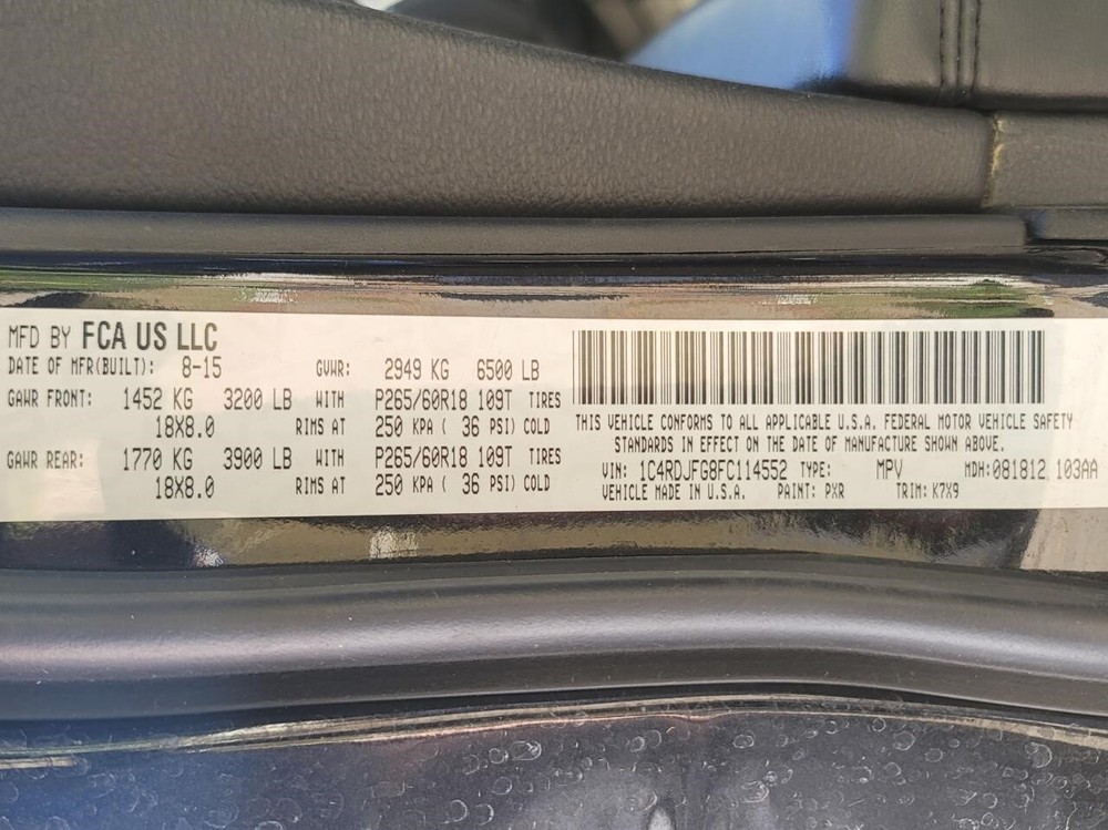 DURANGO 2015 Jack 2129179