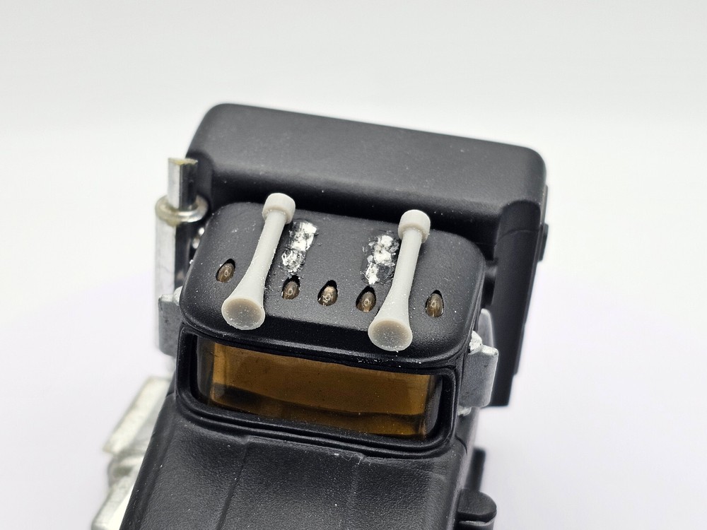 2 Schaper Stomper Custom Resin Printed replacement MACK semi horns