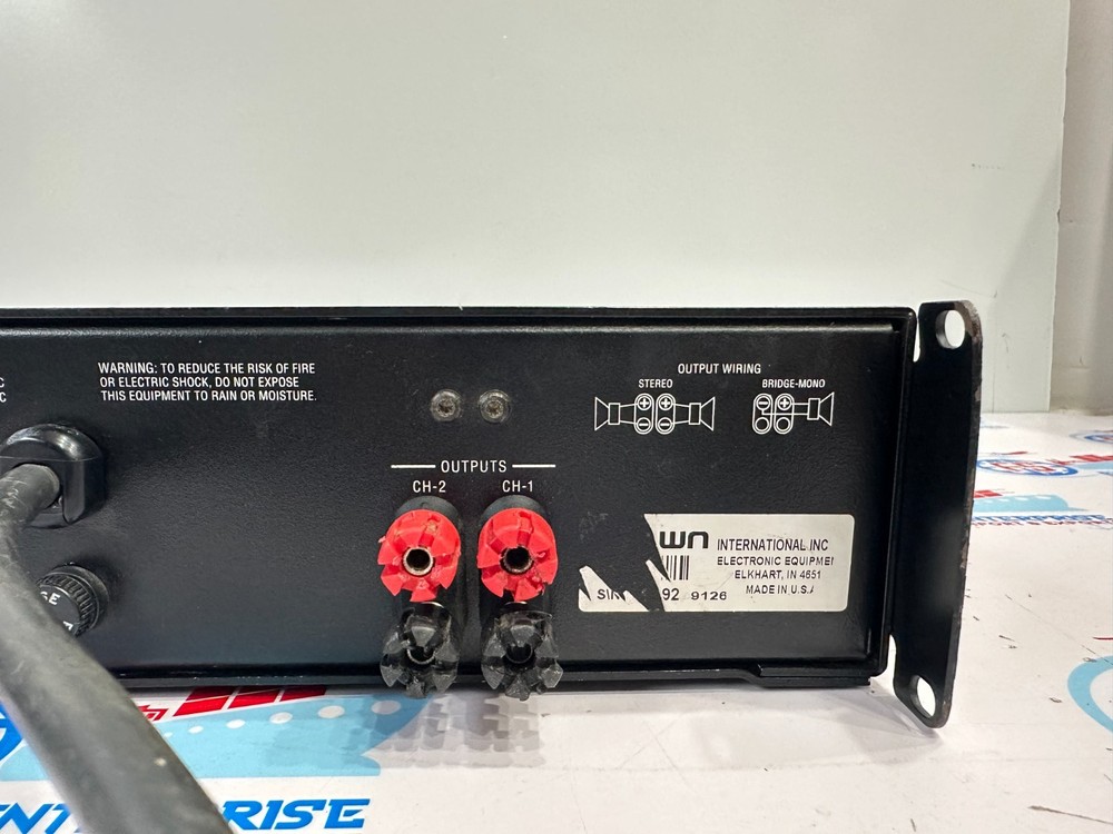 Crown K2 2-Channel Balanced Current Power Amplifier