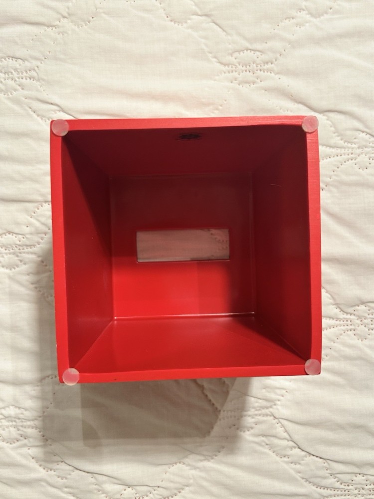 Jonathan Adler Tissue Box Cover Red