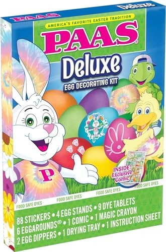 PAAS Deluxe Easter Egg Decorating Kit - 112 Pieces - 2 Pack