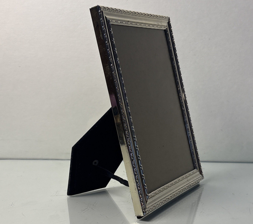 Silver Tone Standing 5” X 7” Picture Frame