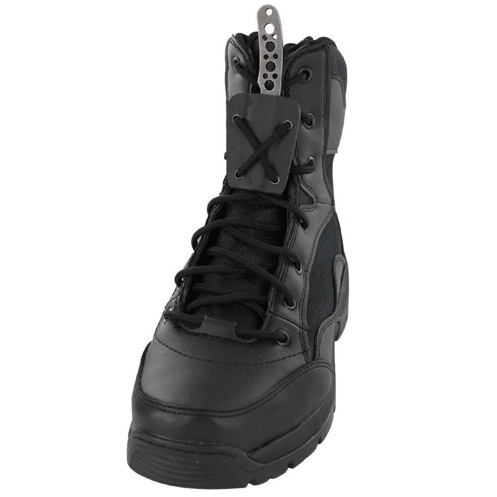 Tactical Fixed Blade Blow Torch Boot Knife - Self-Defense & Survival Tool