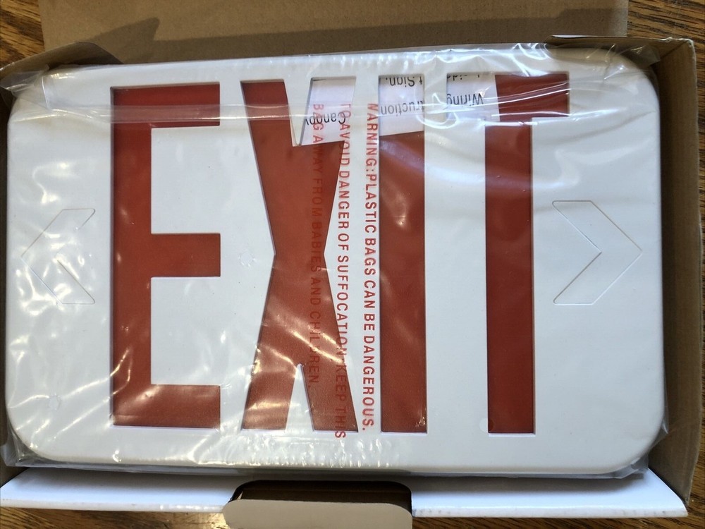 ALL-PRO APX Thermoplastic Exit Sign- ~NEW~