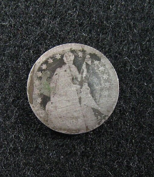 1857 O HALF DIME - Silver  - Circulated
