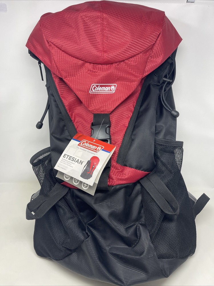 Coleman 20131028 Etesian Technical Backpack 45-Liter Red New