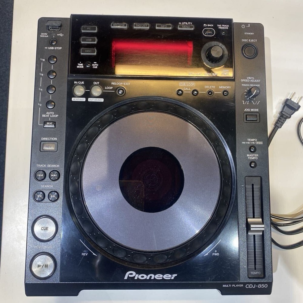 Pioneer DJ CDJ-850 DJ Multi Player CD USB Turntable Deck Controller