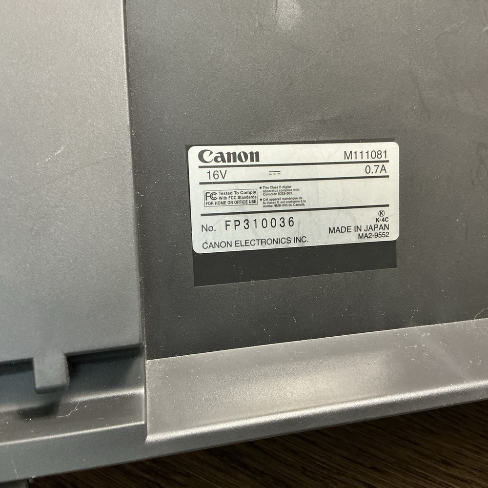 Canon ImageFORMULA DR‑C125 Document Scanner Duplex - READ