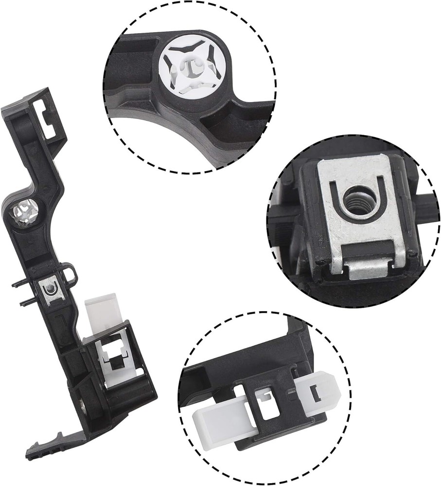 Pair Headlight Mounting Bracket Compatible with 2009-2020 Dodge Ram 1500 2500 35