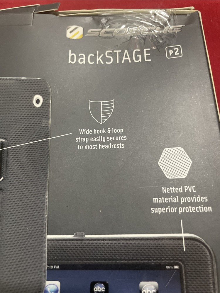 Scorched Backstage Headrest Mount For All iPad Models