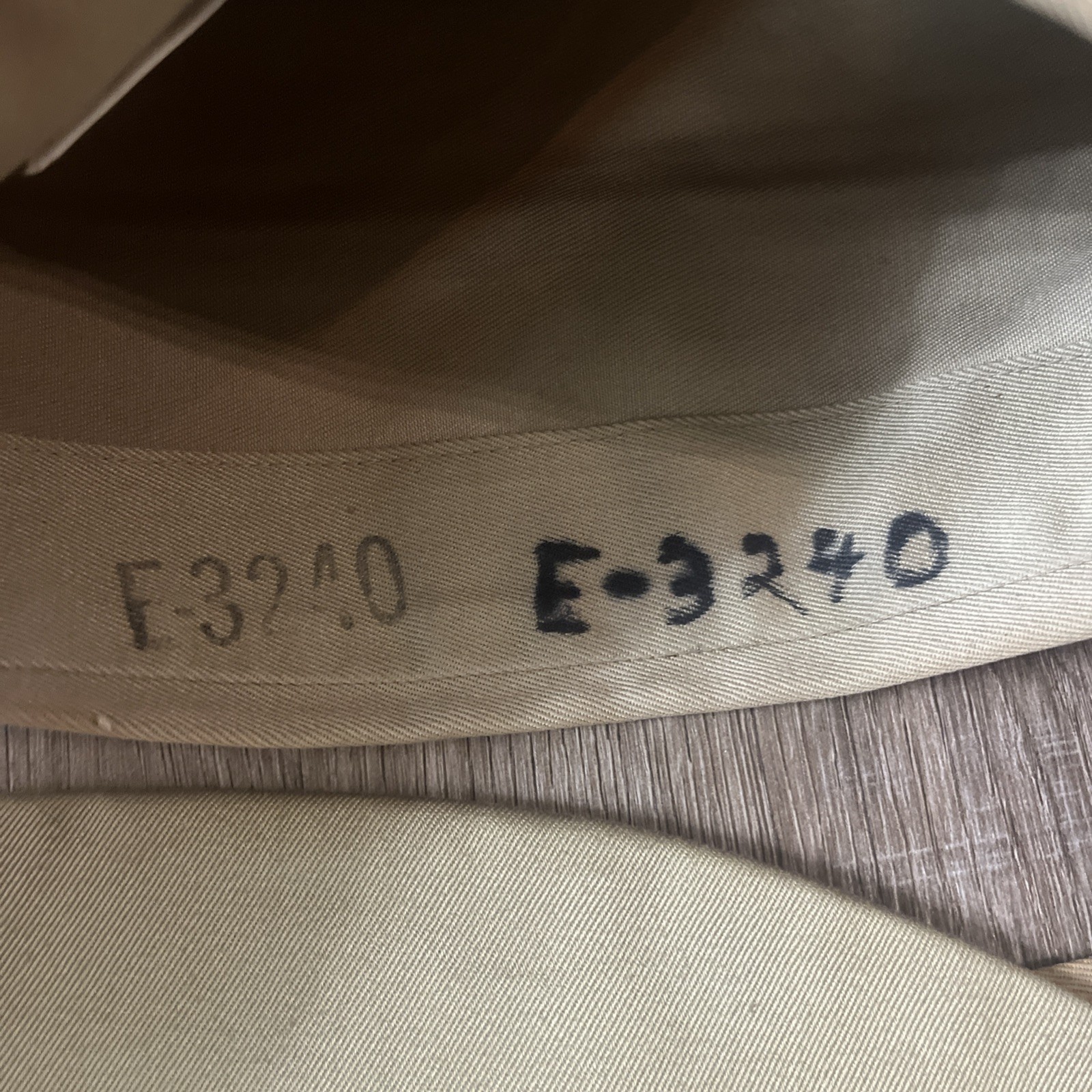 WWII Korea Cavalry Armored Garrison Cap Tie Hat Ascot MILITARY Yellow Vietnam