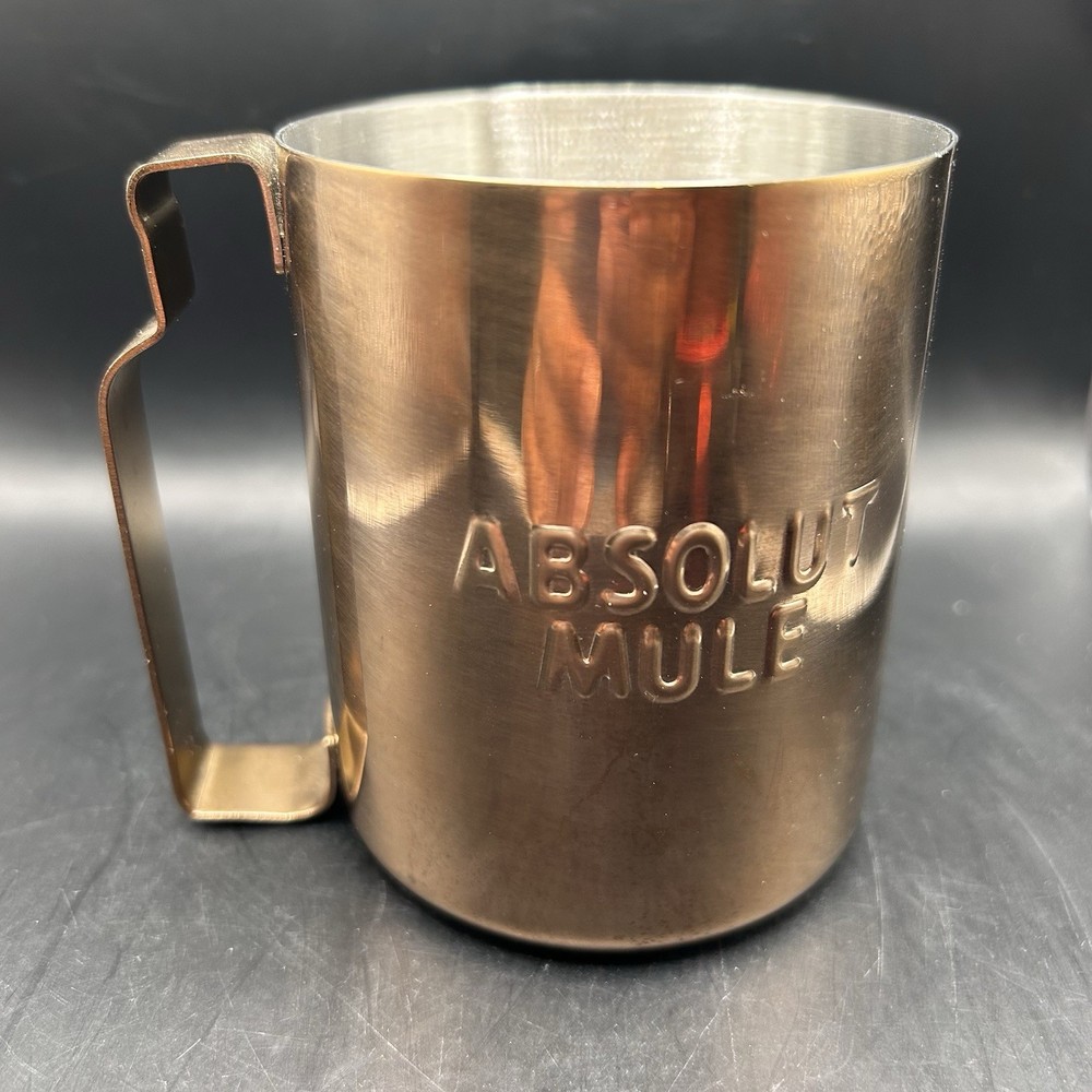 Absolut Vodka - "Absolut Mule" - Copper Clad Barware Mule Mug