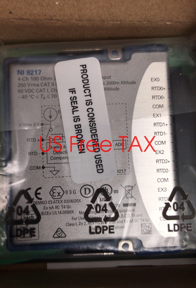 NEW National Instruments NI 9217 / 779592-01 Analog Input Module
