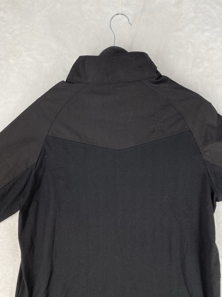 Alder Pullover Men's Large Black Tactical Combat 1/4 Zip Fleece Mid Layer