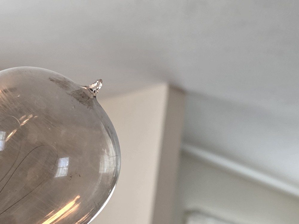 Antique Edison light bulb. Untested.