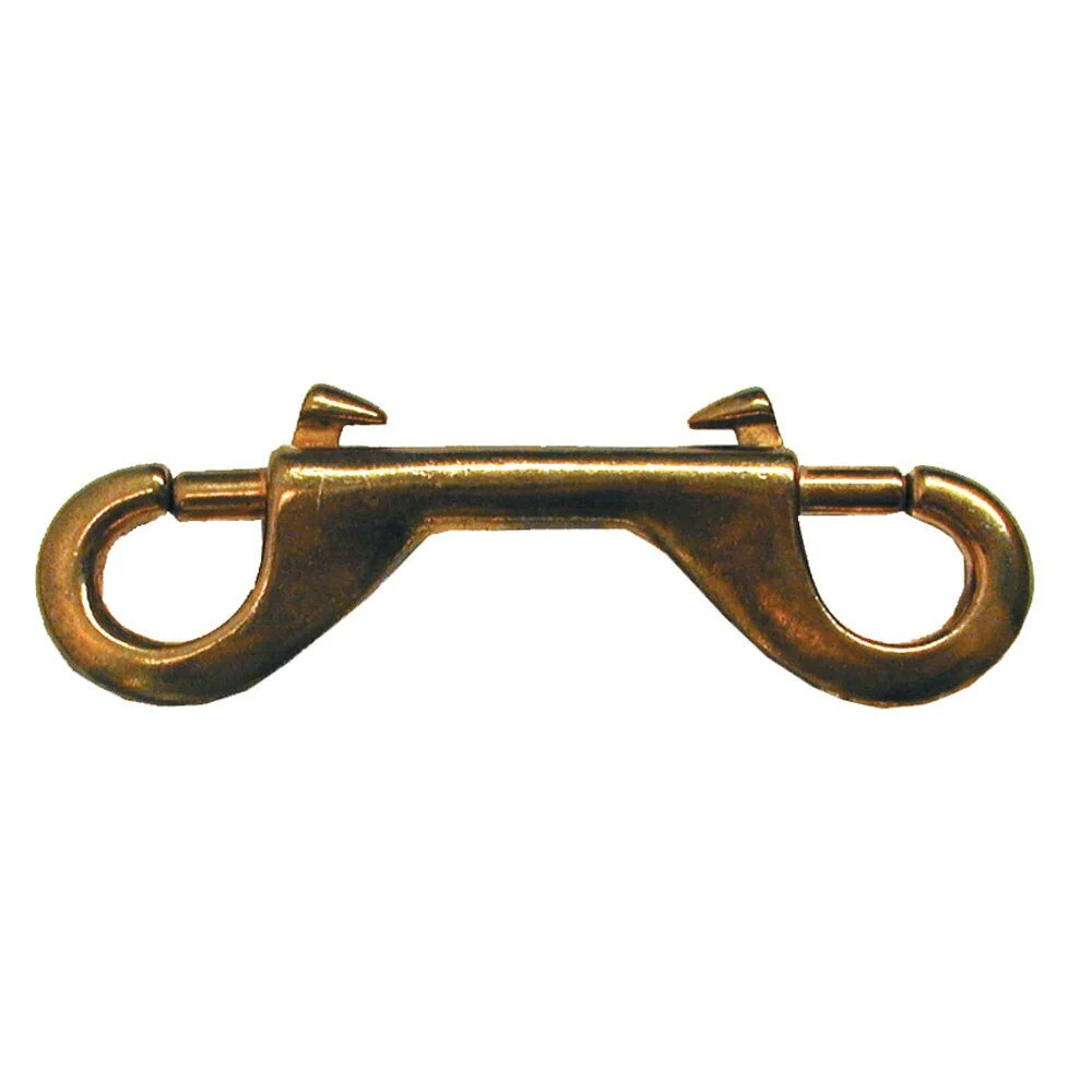 Solid Brass Double Snap