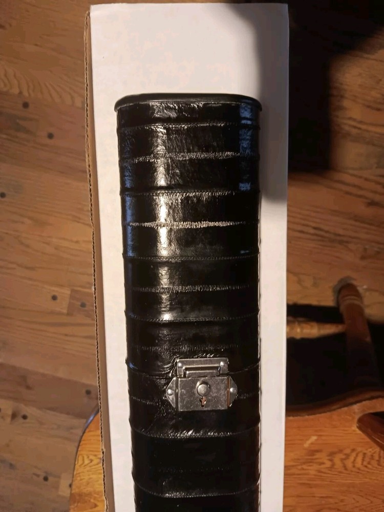 Sam Engles Genuine BLACK EEL 1x2 custom cue case
