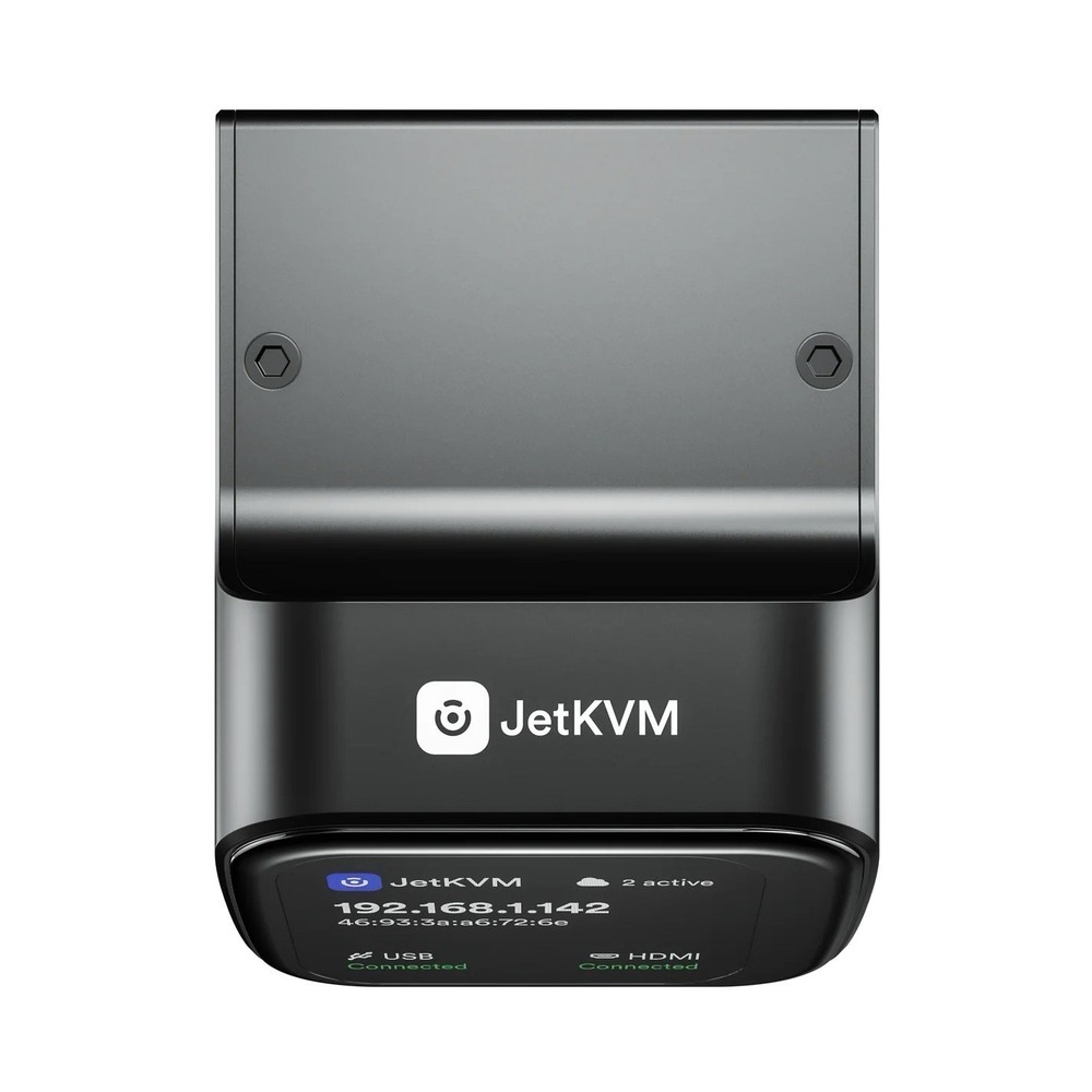 JetKVM Control Any Computer Remotely Next Gen Open Source IP KVM Jet + ATX