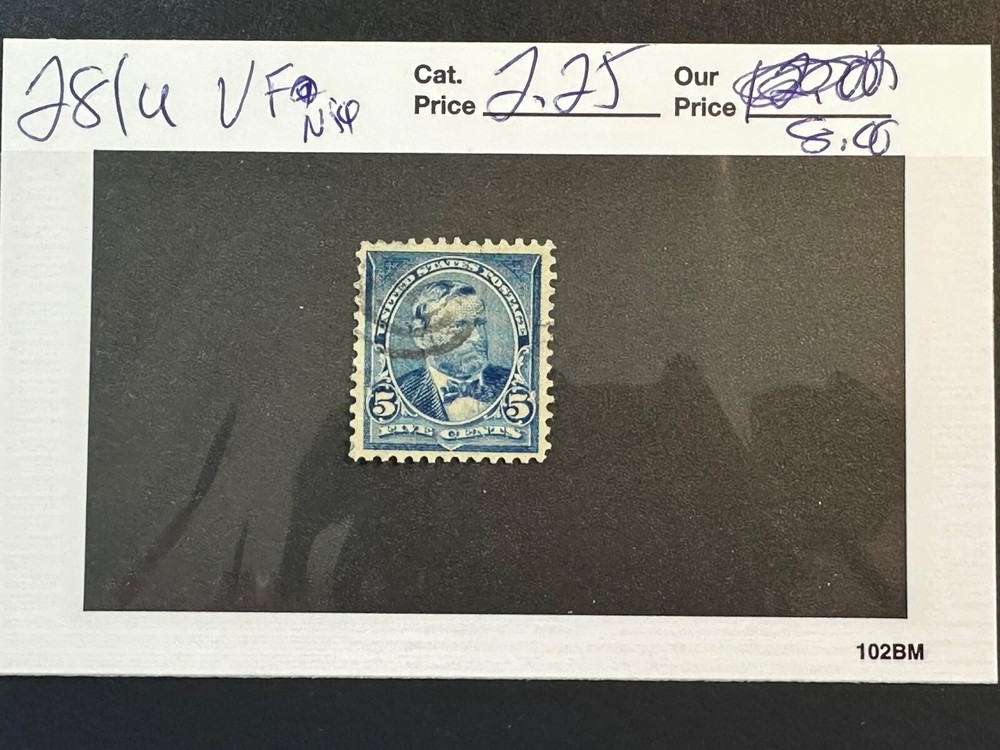 Scott # 281 VF Nice!                      2024 Scott Catalogue Value $ 2.25