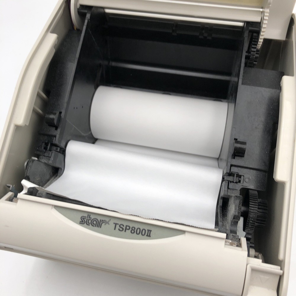 Star Micronics TSP800II White Thermal Receipt Printer UNTESTED READ