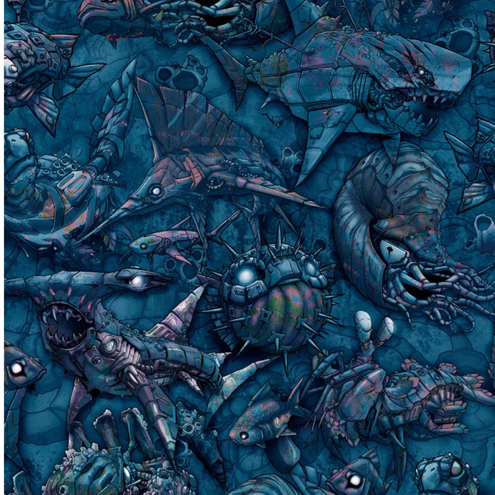 Spacefish Army Scuba Headband - Clockwork Ocean